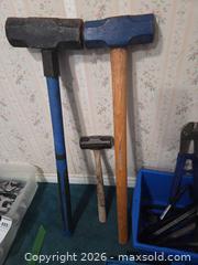 MaxSold Auction: Sledges, Crowbars, Torch Wrench - Oshawa (Ontario, Canada) PARTNER MANAGED Downsizing Online Auction - Somerville Street