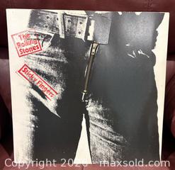 MaxSold Auction: Stones Sticky Fingers Vinyl With Zipper Jacket  - Oshawa (Ontario, Canada) PARTNER MANAGED Downsizing Online Auction - Somerville Street