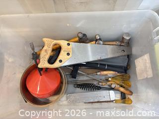 MaxSold Auction: Three Bins of Tools Includes Mastercraft, Craftsman, Fuller, Stanley and More - Oshawa (Ontario, Canada) PARTNER MANAGED Downsizing Online Auction - Somerville Street
