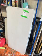 MaxSold Auction: Two Folding Work Tables  - Oshawa (Ontario, Canada) PARTNER MANAGED Downsizing Online Auction - Somerville Street