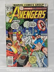 MaxSold Auction: 1978 Marvel Comics Avengers 170  - Kingston (Ontario, Canada) SELLER MANAGED Downsizing Online Auction - Woodbine Road