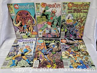 MaxSold Auction: 1986 Marvel Comics Thundercats 2-7 - Kingston (Ontario, Canada) SELLER MANAGED Downsizing Online Auction - Woodbine Road