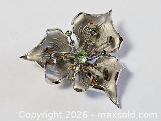 MaxSold Auction: MCM Bond Boyd Sterling Silver Pin Brooch  - Kingston (Ontario, Canada) SELLER MANAGED Downsizing Online Auction - Woodbine Road