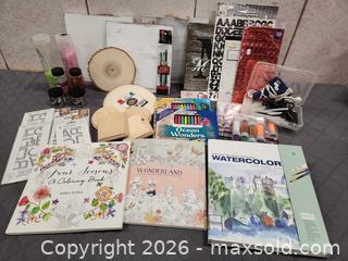 MaxSold Auction: Art and Craft Supplies - Pelham (Ontario, Canada) SELLER MANAGED Reseller Online Auction - Foss Road
