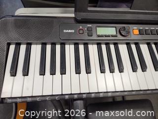 MaxSold Auction: Casio Tone Keyboard with Stand and Stool Model CT-5195 - Pelham (Ontario, Canada) SELLER MANAGED Reseller Online Auction - Foss Road