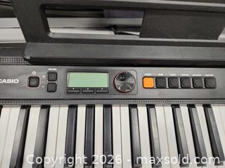 MaxSold Auction: Casio Tone Keyboard with Stand and Stool Model CT-5195 - Pelham (Ontario, Canada) SELLER MANAGED Reseller Online Auction - Foss Road
