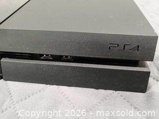 MaxSold Auction: Play Station 4 Console and Power Cord Model CUH-1115A, Powers on, Untested - Pelham (Ontario, Canada) SELLER MANAGED Reseller Online Auction - Foss Road