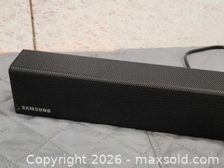 MaxSold Auction: Samsung Wireless Sound Bar Model HW-M450 - Pelham (Ontario, Canada) SELLER MANAGED Reseller Online Auction - Foss Road