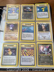 MaxSold Auction: Full Pokemon binder of vintage and modern cards - Oshawa (Ontario, Canada) SELLER MANAGED Downsizing Online Auction - Deer Valley Drive