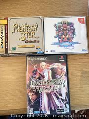MaxSold Auction: Phantasy star online lot - Japanese - Dream cast, sega, ps2 - Oshawa (Ontario, Canada) SELLER MANAGED Downsizing Online Auction - Deer Valley Drive