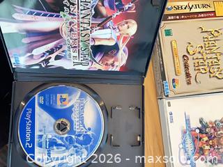 MaxSold Auction: Phantasy star online lot - Japanese - Dream cast, sega, ps2 - Oshawa (Ontario, Canada) SELLER MANAGED Downsizing Online Auction - Deer Valley Drive