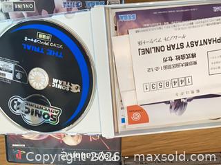 MaxSold Auction: Phantasy star online lot - Japanese - Dream cast, sega, ps2 - Oshawa (Ontario, Canada) SELLER MANAGED Downsizing Online Auction - Deer Valley Drive