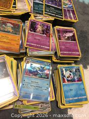 MaxSold Auction: Pokemom Lot 2 - 2000 pokemon cards - Oshawa (Ontario, Canada) SELLER MANAGED Downsizing Online Auction - Deer Valley Drive