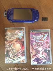 MaxSold Auction: PSP Lot with Phantasy Star Japanese games - Oshawa (Ontario, Canada) SELLER MANAGED Downsizing Online Auction - Deer Valley Drive
