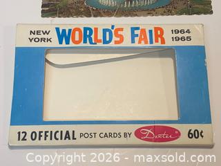 MaxSold Auction: 1964-1965 New York World's Fair Postcards, Dexter (12) - New Westminster (British Columbia, Canada) SELLER MANAGED Reseller Online Auction - Canfor Avenue