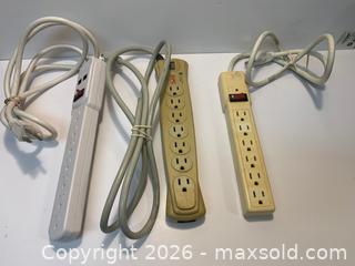 MaxSold Auction: APC 6/7-Outlet Surge Protector Power Strip, 3-Prong, 4-6 ft Cord - New Westminster (British Columbia, Canada) SELLER MANAGED Reseller Online Auction - Canfor Avenue