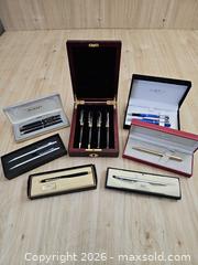 MaxSold Auction: Gift Boxed Pen Sets — Cross, Bradley, Sigma & Other Brands - Thorold (Ontario, Canada) SELLER MANAGED Downsizing Online Auction - Carleton Street North