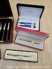 MaxSold Auction: Gift Boxed Pen Sets — Cross, Bradley, Sigma & Other Brands - Thorold (Ontario, Canada) SELLER MANAGED Downsizing Online Auction - Carleton Street North
