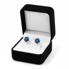 MaxSold Auction: 14K White Gold Round Cut Blue Diamond Stud Earrings (0.90 ctw) with recent apprasial - Beckwith (Ontario, Canada) SELLER MANAGED Reseller Online Auction - Ridgemont Drive
