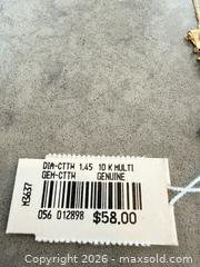 MaxSold Auction: 10K Yellow Gold Multi-Gemstone Pendant Necklaces (Pair) - Langford (British Columbia, Canada) PARTNER MANAGED Estate Sale Online Auction - Leigh Road
