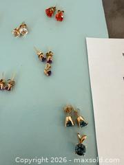 MaxSold Auction: 14k Yellow Gold Mixed Jewelry Lot — Stud Earrings & Single Pendant - Langford (British Columbia, Canada) PARTNER MANAGED Estate Sale Online Auction - Leigh Road