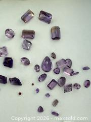 MaxSold Auction: Amethyst Loose Gemstone and Cabochon Lot, Mixed Cuts - Langford (British Columbia, Canada) PARTNER MANAGED Estate Sale Online Auction - Leigh Road