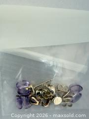MaxSold Auction: Amethyst Loose Gemstone and Cabochon Lot, Mixed Cuts - Langford (British Columbia, Canada) PARTNER MANAGED Estate Sale Online Auction - Leigh Road