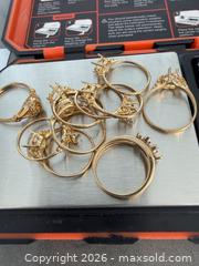 MaxSold Auction: Lot of 10K Gold Rings — Total 15.54 g - Langford (British Columbia, Canada) PARTNER MANAGED Estate Sale Online Auction - Leigh Road