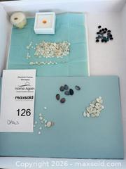 MaxSold Auction: Lot of Loose Opal Cabochons — Various Colors, Shapes & Sizes - Langford (British Columbia, Canada) PARTNER MANAGED Estate Sale Online Auction - Leigh Road