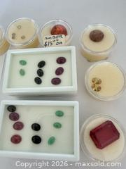 MaxSold Auction: Mixed Loose Gemstones (6–20) Assorted Cabochons & Faceted Gems - Langford (British Columbia, Canada) PARTNER MANAGED Estate Sale Online Auction - Leigh Road