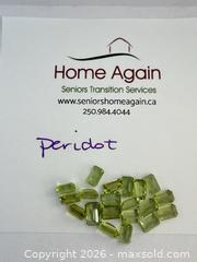 MaxSold Auction: Mixed Loose Gemstones Lot — Aquamarine, Peridot, Citrine, Ametrine - Langford (British Columbia, Canada) PARTNER MANAGED Estate Sale Online Auction - Leigh Road