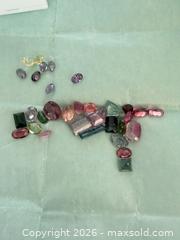 MaxSold Auction: Mixed Lot Gemstones: Tourmaline, Alexandrite, Moonstone, Zandrite - Langford (British Columbia, Canada) PARTNER MANAGED Estate Sale Online Auction - Leigh Road