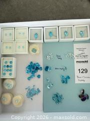 MaxSold Auction: Mixed Lot Loose Cut Gemstones: Blue Topaz, White Topaz, Amethyst - Langford (British Columbia, Canada) PARTNER MANAGED Estate Sale Online Auction - Leigh Road