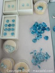 MaxSold Auction: Mixed Lot Loose Cut Gemstones: Blue Topaz, White Topaz, Amethyst - Langford (British Columbia, Canada) PARTNER MANAGED Estate Sale Online Auction - Leigh Road