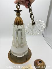 MaxSold Auction: 1940s (?) Chandelier - Bremerton (Washington, USA) SELLER MANAGED Estate Sale Online Auction - Burwell Street