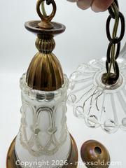 MaxSold Auction: 1940s (?) Chandelier - Bremerton (Washington, USA) SELLER MANAGED Estate Sale Online Auction - Burwell Street