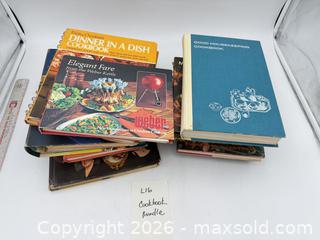 MaxSold Auction: Cookbook Bundle - Bremerton (Washington, USA) SELLER MANAGED Estate Sale Online Auction - Burwell Street