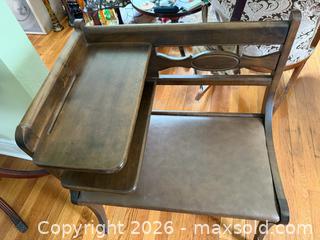MaxSold Auction: Gossip / Telephone Bench / Chair - Bremerton (Washington, USA) SELLER MANAGED Estate Sale Online Auction - Burwell Street