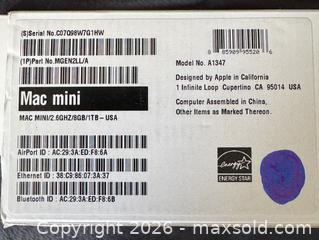 MaxSold Auction: Mac Mini (2014 - model A1347) #2 - Bremerton (Washington, USA) SELLER MANAGED Estate Sale Online Auction - Burwell Street