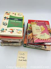 MaxSold Auction: Vintage Cookbooks - Bremerton (Washington, USA) SELLER MANAGED Estate Sale Online Auction - Burwell Street