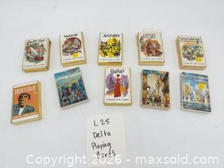 MaxSold Auction: Vintage Delta Airlines Playing Cards - Bremerton (Washington, USA) SELLER MANAGED Estate Sale Online Auction - Burwell Street