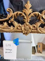 MaxSold Auction: Vintage Mirror by Turner - Bremerton (Washington, USA) SELLER MANAGED Estate Sale Online Auction - Burwell Street