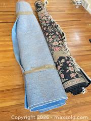 MaxSold Auction: 9 x 12 ft Oriental/Persian Wool Area Rug, Black Medallion - Lower Merion Township (Pennsylvania, USA) SELLER MANAGED Downsizing Online Auction - James Road