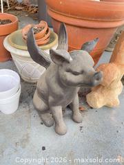 MaxSold Auction: Assorted Terracotta & Concrete Garden Pots, Planters and Ornaments - Lower Merion Township (Pennsylvania, USA) SELLER MANAGED Downsizing Online Auction - James Road