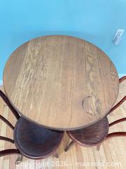 MaxSold Auction: Cafe Table and 2 Bentwood Chairs Set - Lower Merion Township (Pennsylvania, USA) SELLER MANAGED Downsizing Online Auction - James Road