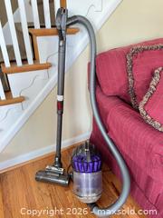 MaxSold Auction: Dyson DC Series Cyclone Canister Vacuum (Purple/Gray) - Lower Merion Township (Pennsylvania, USA) SELLER MANAGED Downsizing Online Auction - James Road