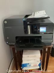 MaxSold Auction: HP OfficeJet Pro 8610 All-in-One Printer, Ink, Paper, & Nesting Tables - Lower Merion Township (Pennsylvania, USA) SELLER MANAGED Downsizing Online Auction - James Road