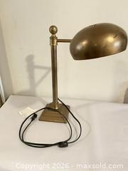 MaxSold Auction: Antique Brass Adjustable Swing-Arm Desk/Table Lamp, Plug-in - Henderson (Nevada, USA) PARTNER MANAGED Estate Sale Online Auction - West Warm Springs Road