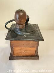 MaxSold Auction: Antique Wooden & Cast Iron Hand-Crank Coffee Grinder - Henderson (Nevada, USA) PARTNER MANAGED Estate Sale Online Auction - West Warm Springs Road