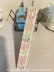 MaxSold Auction: Assorted Ceramic Pizza Slice Plates, Stackable Bowls & Condiment Set - Henderson (Nevada, USA) PARTNER MANAGED Estate Sale Online Auction - West Warm Springs Road